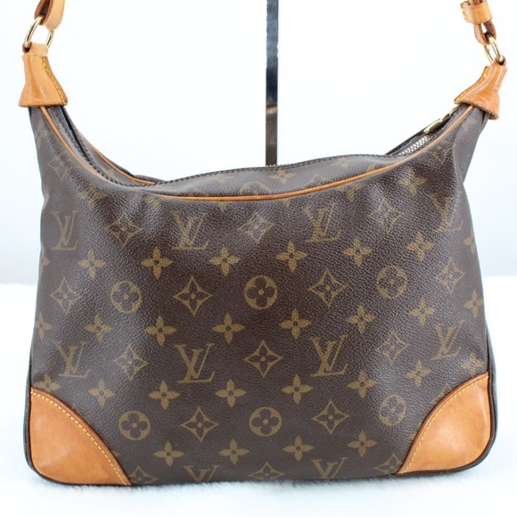 AUTHENTIC LOUIS VUITTON BOULOGNE 30 With Cert. EXCELLENT - Picture 2 of 12
